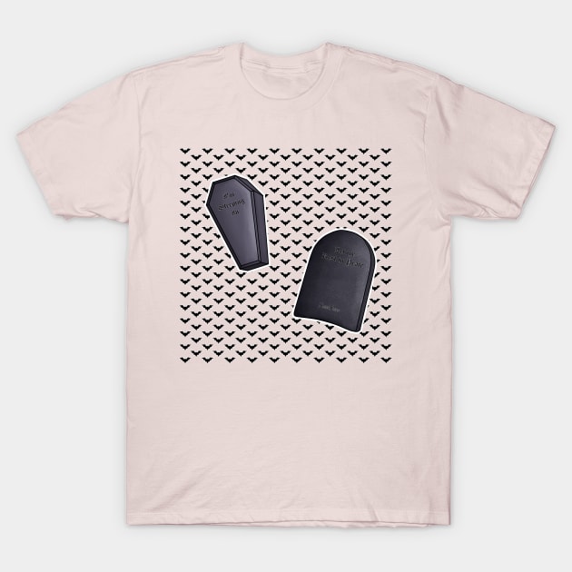 Sleepy Pastel Goth T-Shirt by Relentlessartist